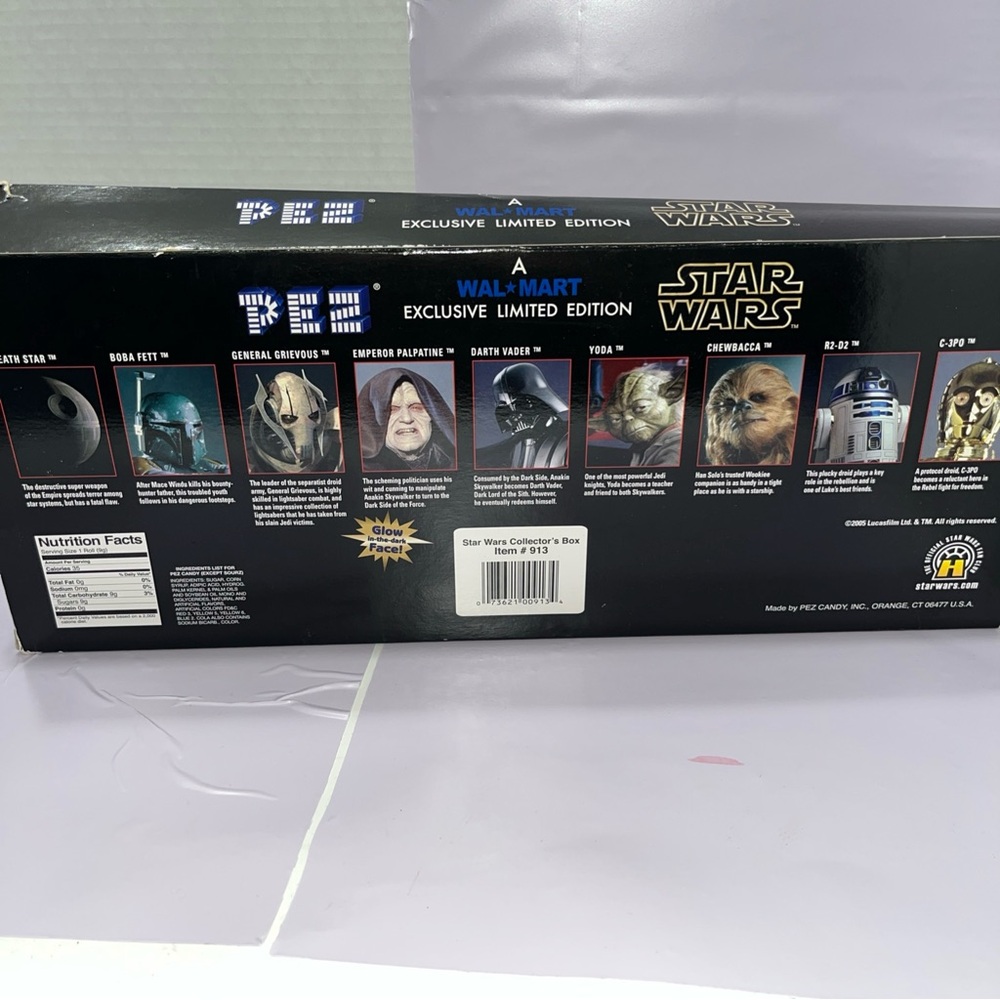 Star Wars PEZ Dispenser Exclusive Limited Edition Collector’s Box #913 2005 - Picture 2 of 4